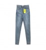 Women's Jeans High Waist Stretch Denim Pants Autumn Winter Blue Retro Washed Elastic Slim Pencil Trousers J0317