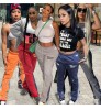 A20372P custom winter jogger pants women fashionable sport pants fall sweat stacked leggings for women