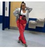 A20372P custom winter jogger pants women fashionable sport pants fall sweat stacked leggings for women