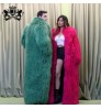 Wholesale Winter Tibet Lamb Fur Jacket Real Mongolian Fur Coat Women