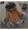 2021 S-6XL Outerwear Plus Size Clothing Winter Fur Coat Jackets Thick Warm Hooded Overcoat For Women