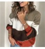 Women clothing wholesale custom fall winter amazon hot sale cheap knitted sweater plus size women's sweaters