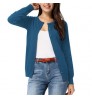2023 Amazon Top Seller Long Sleeve Round Neck Button Plain Sweater Knitted Women Cardigan Knitwear Women's Sweaters