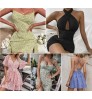 2022 Clearance Women's clothes wholesale casual dresses T-shirts mixed packaging random delivery stock clothing