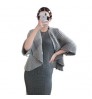 Miyake 2022 Three-dimensional pleated top European and American women's cardigan large lapel jackets coats