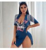 2022 Casual Fashion Dress Solid Color Plus Size Short Sleeve Girls' Tassel Short Dresses Summer Spring Woman Clothing For Women
