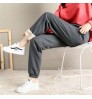 2022 Winter Women Sport Pants Sweatpants Workout Fleece Trousers Female Running Jogger Pants Solid Thick Warm Winter Harem Pants