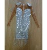 NOVANCE Y2324 Women's Spring Clothing 2022 Elegant Luxury Sequin Tassel Dresses Women Party Sexy Rhinestone Lady Glitter Dress