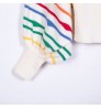 Women's Clothing Autumn winter sweater loose intercolor crew neck striped fall Women's Sweaters