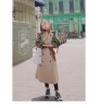 SONDR Coat 2020 Hit Women's Color Patchwork Lacing Slim Loose Over Long England Style Elegant New Autumn Fashion Clothing