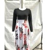 Floral Print Elastic muslim prom bangkok cheap casual women classy OEM corset lolita dresses macys Casual Dresses long dress