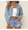 Hot Fashion Quick Dry Women Denim Jacket Skinny Women's Jacket Clothes