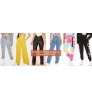 Wholesale Ladies PU Trousers Fall Winter Fashion Clothing High Waist Thick Solid Black Leather Pants Women