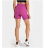 High Waist Crotchless Yoga Sport Shorts With Pockets Women Running Workout Fitness Sport Gym Clothing New Arrivals