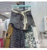 Getspring Women Skirt Long Patchwork Denim Skirt Stitching Irregular High Waist Loose Leisure Asymmetrical Pleated Skirt 2022