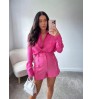 ZATRHMBM2022 Summer New Solid Color Casual Fashion Versatile High Waist Women's Shorts Women's Clothing