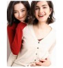 Stockpapa wholesales clothes 2022 Women's fashion sweater cardigan plus size knitted cardigan