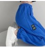 Hip hop fried Street sweatpants women's autumn and winter Plush 2022 new high waist loose casual Leggings women's jogging pants