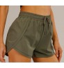2022 Women Anti-Running Training Shorts Double Layer Yoga Fitness Shorts Sports Running Shorts