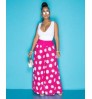 Z36197 Pretty Print Palazzo pants High Waist Loose long wide leg pants Women's pants & trousers