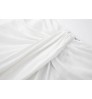 QZ6879 New 2022 European Fashion White Color Slim Waist Front Knot Decorate Skirt Ladies Skirts Saias Clothing 7
