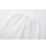 QZ6879 New 2022 European Fashion White Color Slim Waist Front Knot Decorate Skirt Ladies Skirts Saias Clothing 7