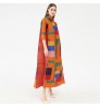 In stock fast delivery 2021 summer fashion best-selling Miyake pleated skirt loose casual large-size long-sleeved print skirt