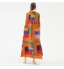 In stock fast delivery 2021 summer fashion best-selling Miyake pleated skirt loose casual large-size long-sleeved print skirt