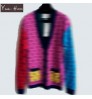 YEAH HUPOR 2022 wholesale oversized letter logo luxury crew neck designer sweaters famous brands women