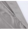 Cheap Solid Elegant Mid-length Fish Tail Casual Office Women's Elastic High Waist Satin A-line Skirt