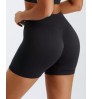 PT404 Custom LOGO Matching Nylon Yoga Workout Short Tights Seamless Gym Biker Women's Shorts