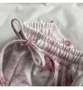 2021 New Fashion Women Girls Summer Beach Tie-dye Shorts Drawstring Elastic Waist Running Sports Short Pants Slim Casual Shorts