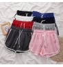Customized Logo Summer Drawstring Running Workout Cotton Plus Size Women's Shorts From S-5XL