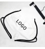 Customized Logo Summer Bike Stretch Drawstring Stitching Casual Cotton Soft Women's Sports Shorts