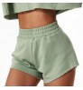 Sports sweater shorts women's loose casual versatile summer quick dry running fitness pants yoga shorts