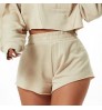 Sports sweater shorts women's loose casual versatile summer quick dry running fitness pants yoga shorts